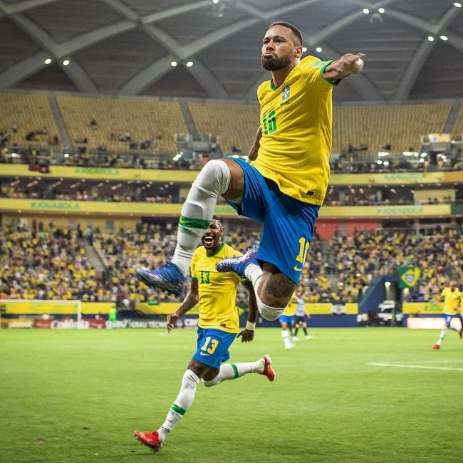 內馬爾在巴西隊神了!進球僅次於貝利助攻排第一